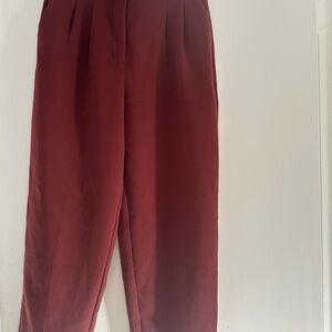 Aritzia Wilfred Terracotta trousers